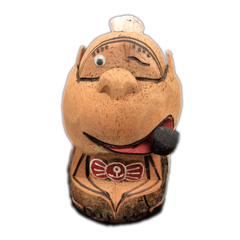 Sailor | Coin Bank | Carved Coconut