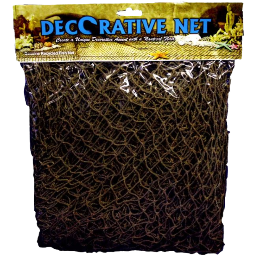 Brown, Decorative Fishing Net