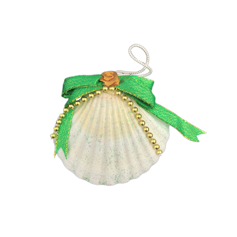 Seashell Christmas Ornaments • Real Seashells • Handmade